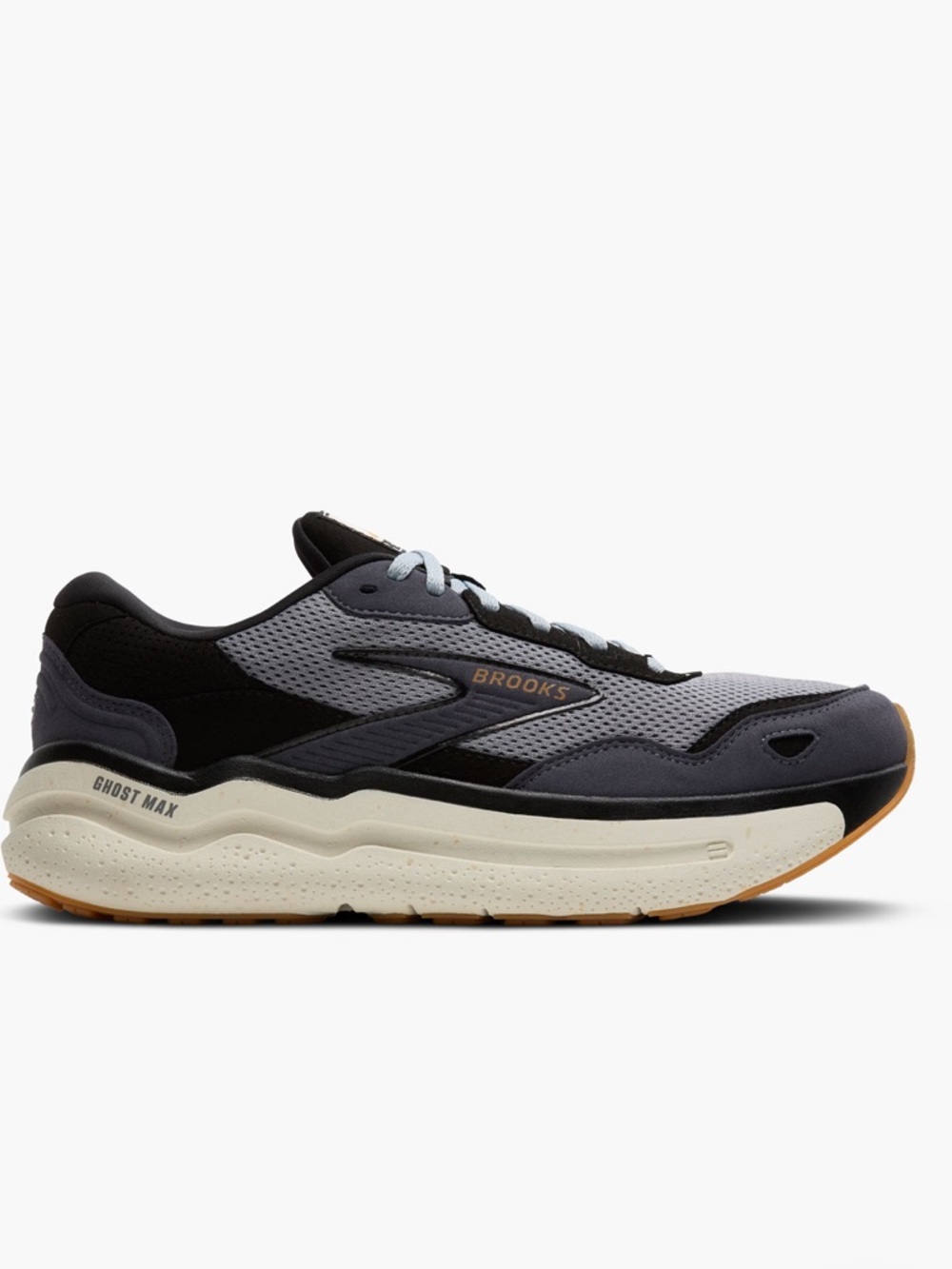 Brooks Women's Ghost Max Running Shoes - Gray, Black, Cream